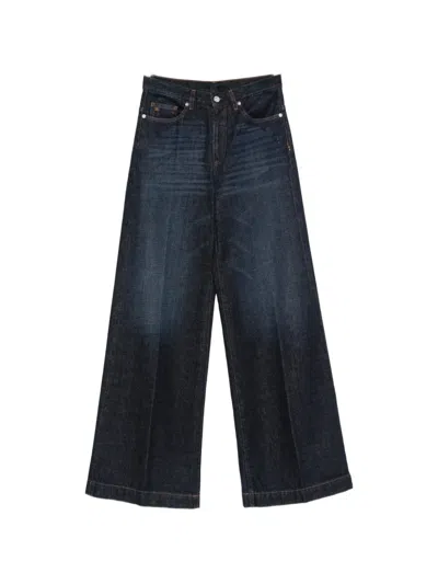 Nine In The Morning Nadia Wide-leg Jeans In Blue
