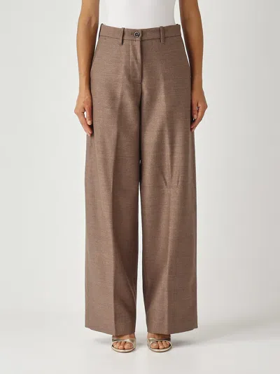 Nine In The Morning Nancy Trousers In Brown