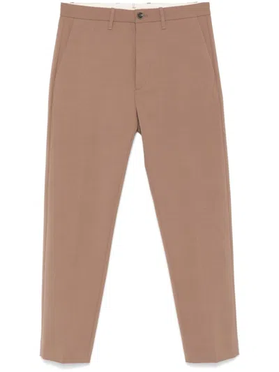 Nine In The Morning Nikolas Chino Trousers In Brown