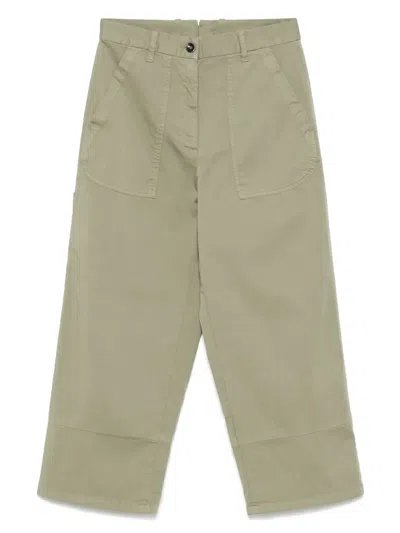 Nine In The Morning On Stage Trousers In Green