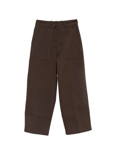 Nine In The Morning Onstage Cargo Pants In Brown