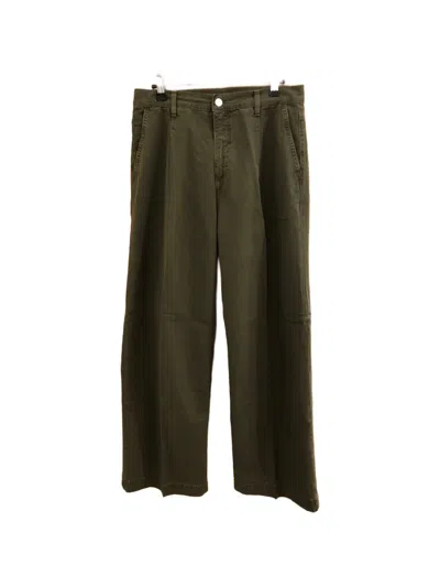 Nine In The Morning Ottavia Straight-leg Trousers In Green