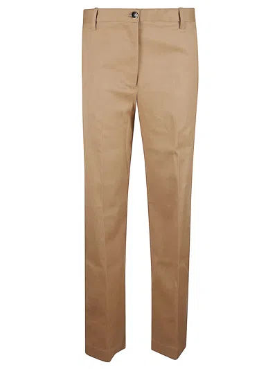 Nine In The Morning Palazzo Leg Pants In Brown