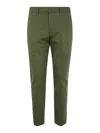 Nine In The Morning Easy Chino Slim Man Trousers In Green