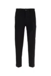 Nine In The Morning Black Stretch Cotton Blend Pant