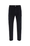 Nine In The Morning Midnight Blue Cotton Tim Pant