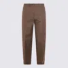 Nine In The Morning Pantaloni Grigio In Multi