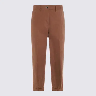 Nine In The Morning Pantaloni Marrone In Brown