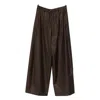 Nine In The Morning Wool Pants In Brown