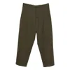 Nine In The Morning Wide-leg Trousers In Green