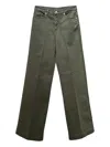 Nine In The Morning Patch-pocket Trousers In Green