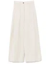 Nine In The Morning Pleat-detailed Trousers In Neutrals