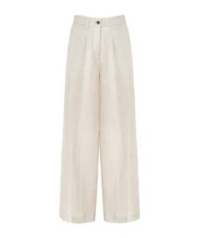 Nine In The Morning Petra Trousers In White