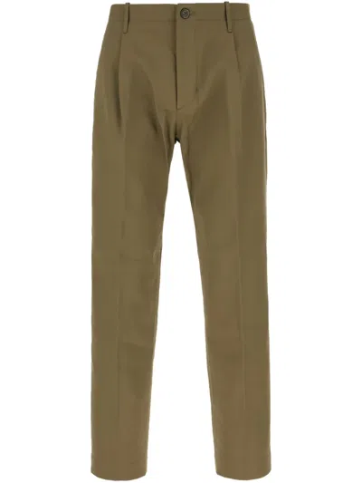 NINE IN THE MORNING PLEAT-DETAIL TROUSERS