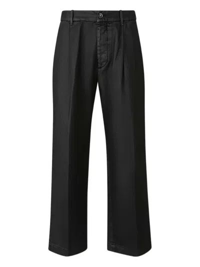 NINE IN THE MORNING PLEATED COTTON TROUSERS