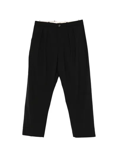 Nine In The Morning Pleated Trousers In Black