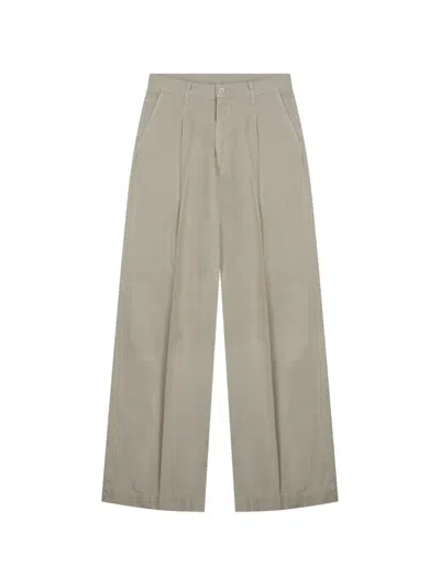 Nine In The Morning Pleated Wide-leg Trousers In Gray