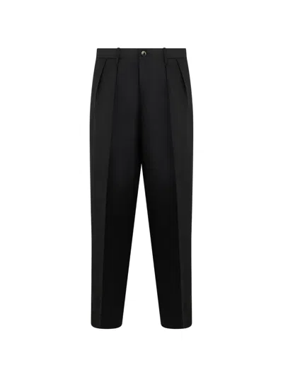 Nine In The Morning Pleated-front Trousers In Black