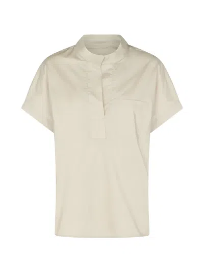 Nine In The Morning Sand Cotton Shirt In White