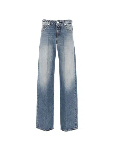 Nine In The Morning Rocio Wide-leg Jeans In Blue