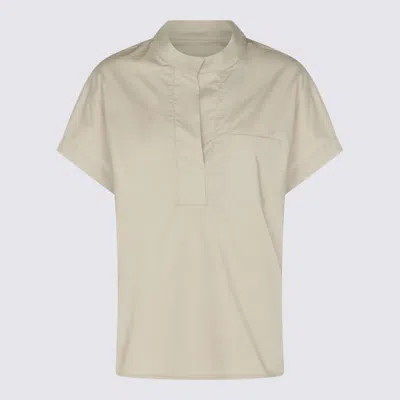 Nine In The Morning Sand Cotton Shirt In White