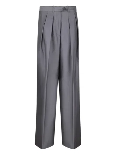 Nine In The Morning Sandra Tailored Trousers In Grey