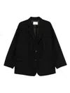 Nine In The Morning Single-breasted Blazer In Black