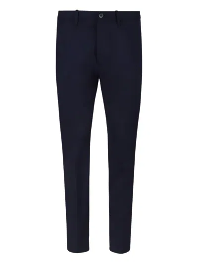Nine In The Morning Skinny Trousers In Blue