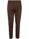 Nine In The Morning Easy Chino Slim Man Trousers In Brown