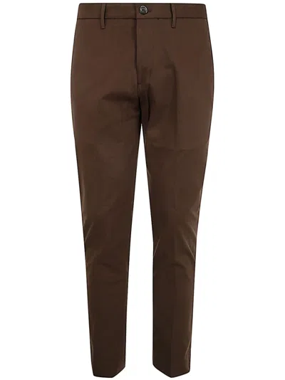 Nine In The Morning Easy Chino Slim Man Trousers In Brown