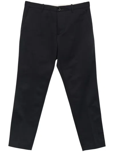 Nine In The Morning Slim-fit Button-fastening Chinos In Black