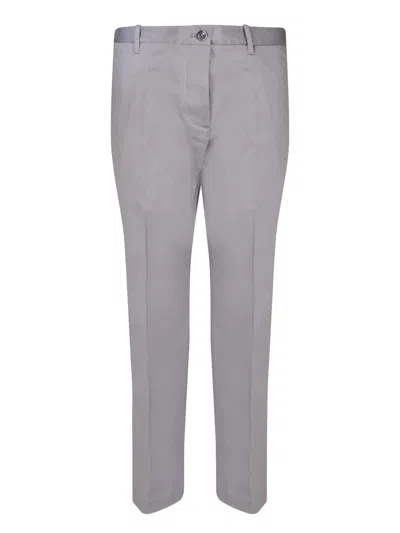 NINE IN THE MORNING SMOKY GREY TAILORED TROUSERS