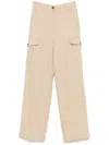 Nine In The Morning Sonya Trousers In Neutrals