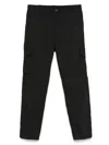 Nine In The Morning Straight-leg Cargo Trousers In Black