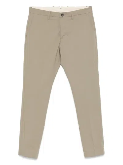 Nine In The Morning Straight-leg Chino Trousers In Green