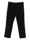 Nine In The Morning Straight Leg Trousers In Black