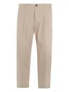 Nine In The Morning Straight-leg Trousers In Neutral