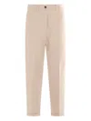 Nine In The Morning Straight-leg Trousers In Neutral