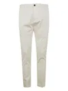 Nine In The Morning Easy Chino Slim Trouser In White