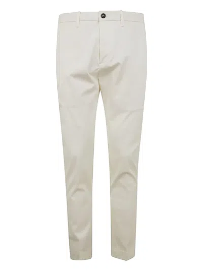 Nine In The Morning Easy Chino Slim Trouser In White