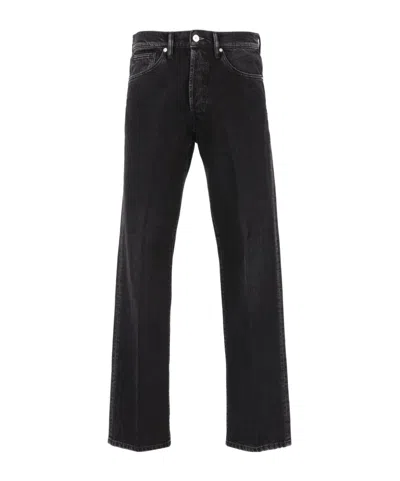 Nine In The Morning Nathan Straight Jeans In Black