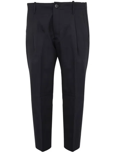 Nine In The Morning Stretch Pants With Pences Clothing In Black