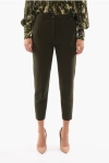 Nine In The Morning Stretch Wool Matilda Pants With Belt Loops