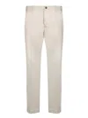 Nine In The Morning Tailored Beige Trousers With Classic Button Closure In Neutral