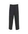 Nine In The Morning Tailored Black Trousers With Pressed Pleats And Refined Finish In Black