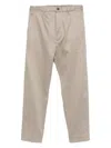 Nine In The Morning Tapered Trousers In Neutrals