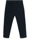 Nine In The Morning Giove Piatto Trousers In Blue