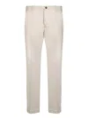 Nine In The Morning Tailored Beige Trousers With Classic Button Closure