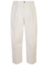 Nine In The Morning Tailored Beige Trousers In Beige