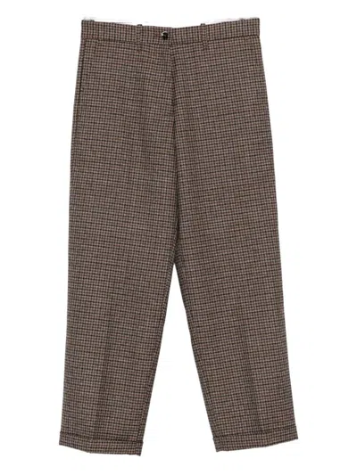 NINE IN THE MORNING NINE IN THE MORNING MONTANA TROUSERS WITH CHECK PATTERN